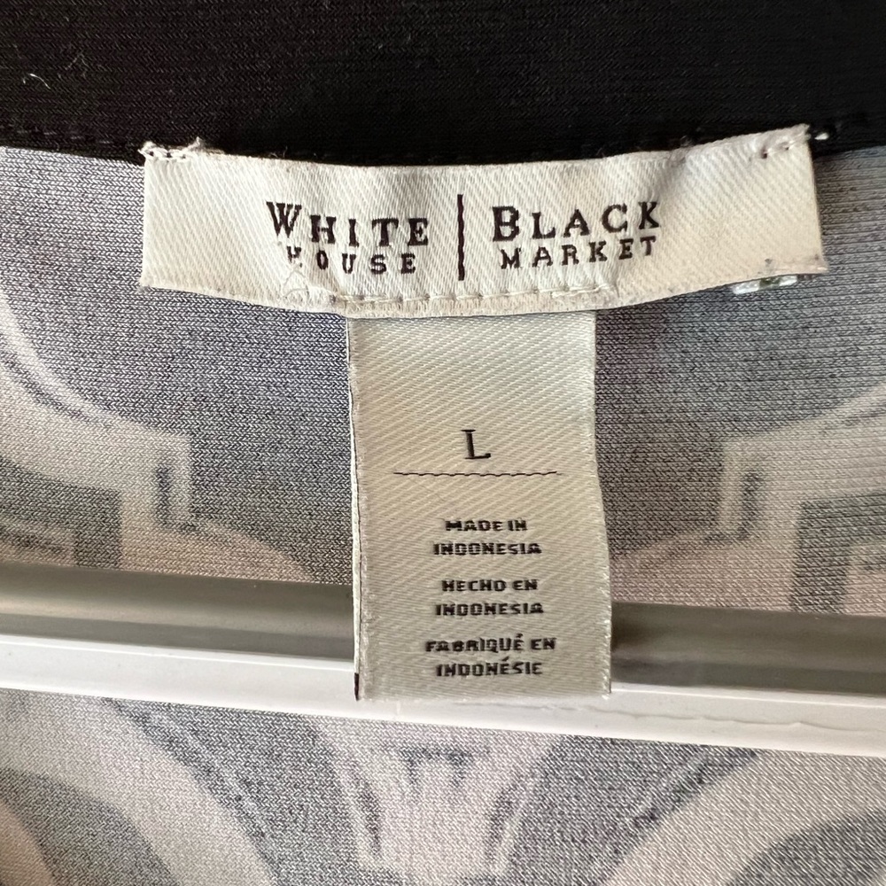 WHBM black and white tunic - Picture 3 of 5